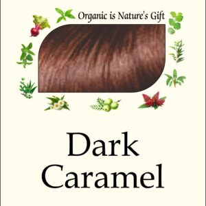 ORGANIC HERBAL HAIR COLOR - DARK CARAMEL