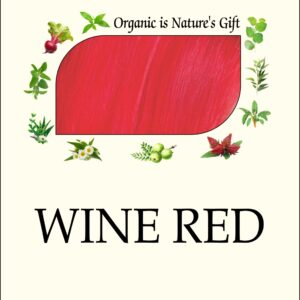 ORGANIC HERBAL HAIR COLOR - WINE RED